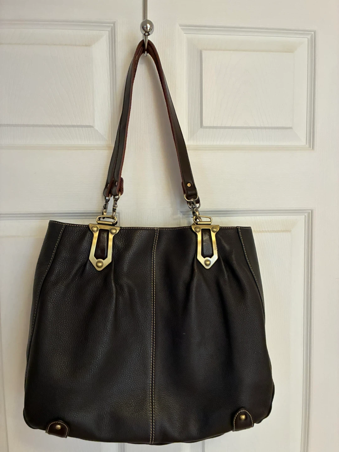 Brown Leather Tote Bag—Great American Leather Works