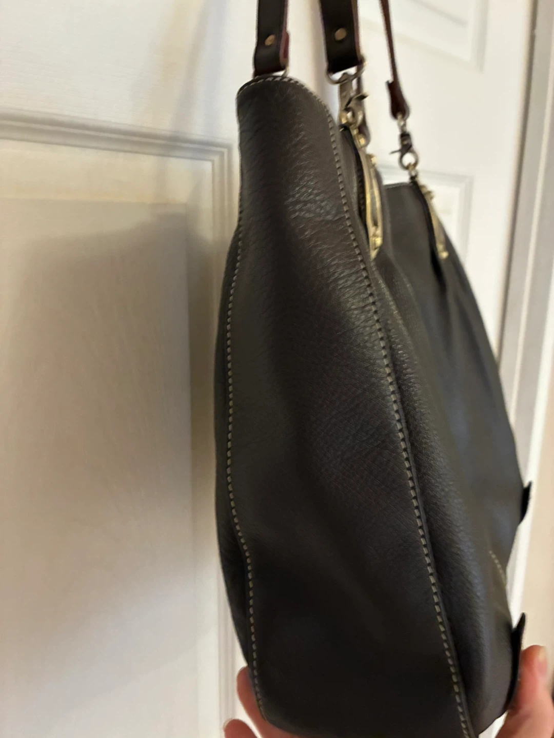 Brown Leather Tote Bag—Great American Leather Works - photo 5