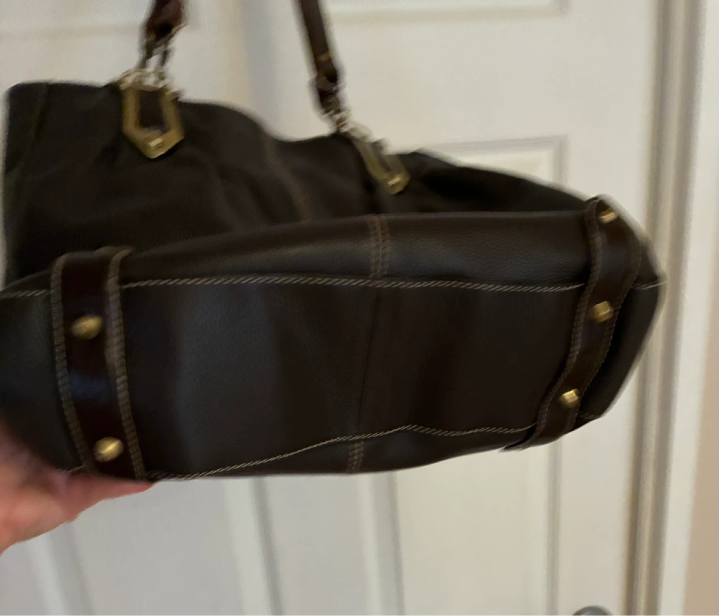 Brown Leather Tote Bag—Great American Leather Works - photo 2