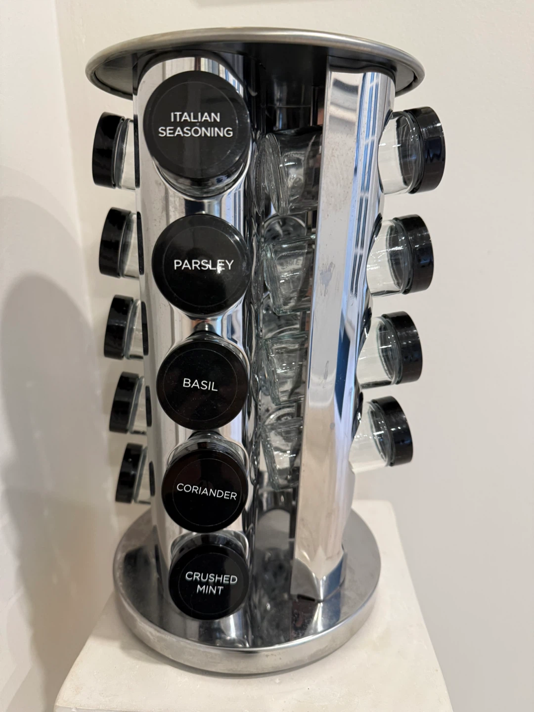 360° Rotatable Spice Rack with 18 Jars - photo 5