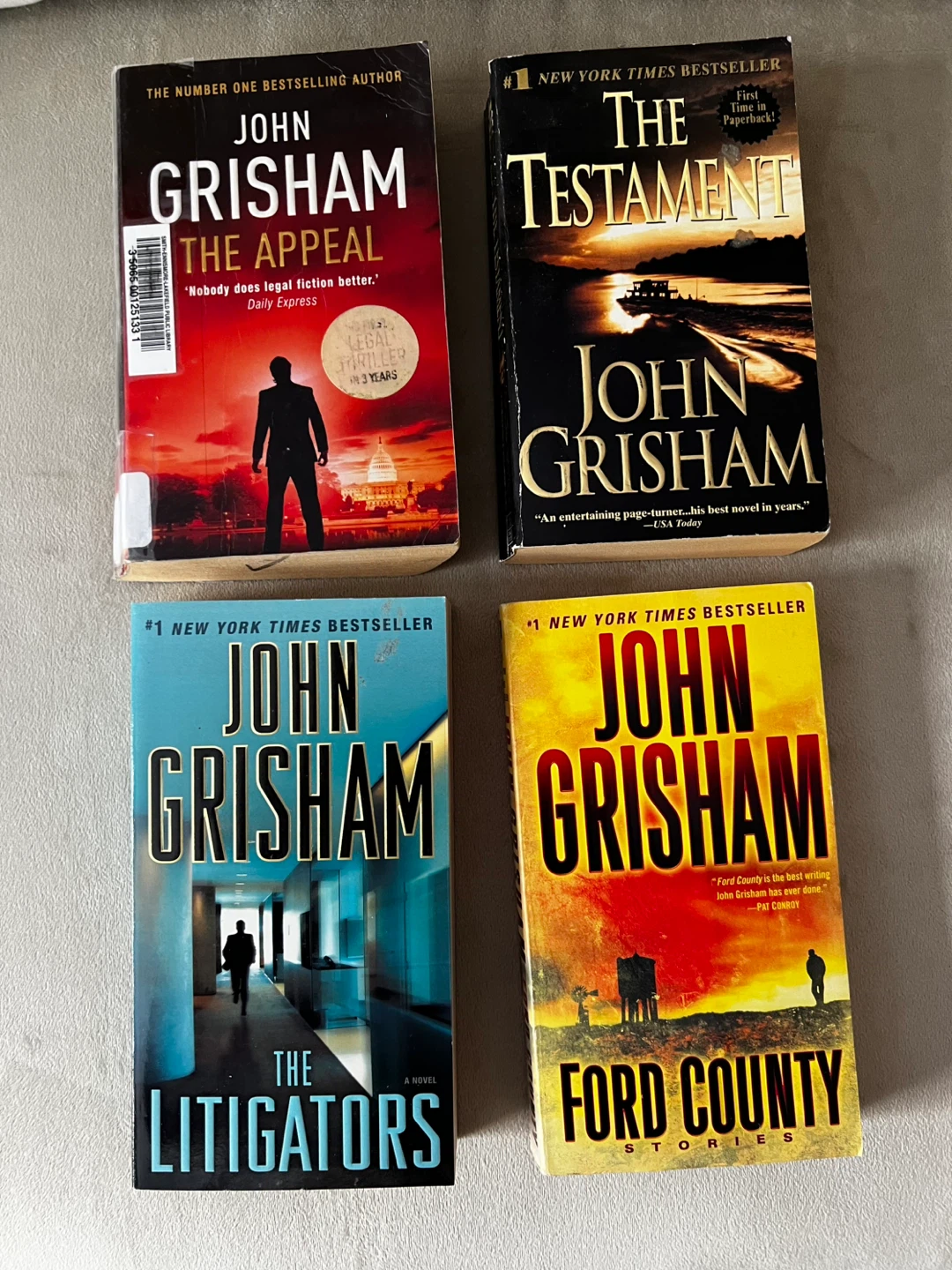 John Grisham Book Bundle