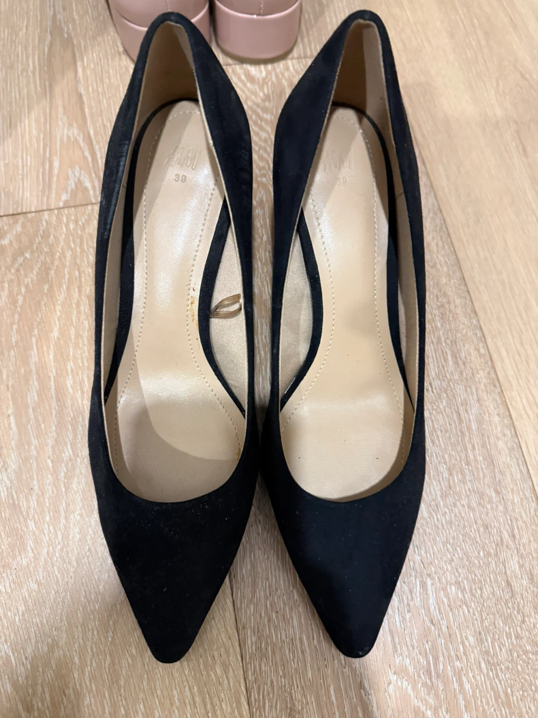 Black heels