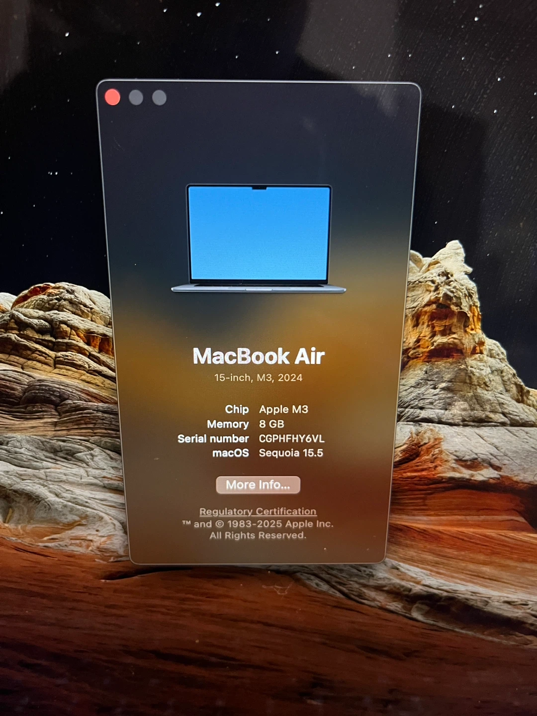 Apple MacBook Air 15-inch M3 2024 8GB Memory - photo 4
