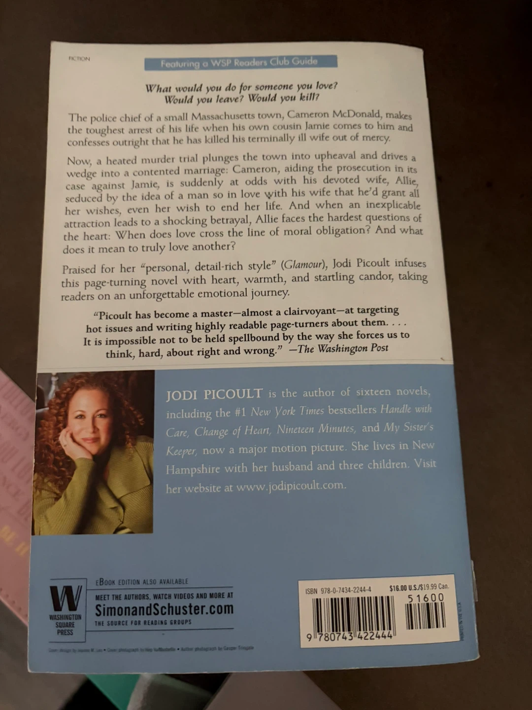 Mercy: A Novel by Jodi Picoult - photo 2