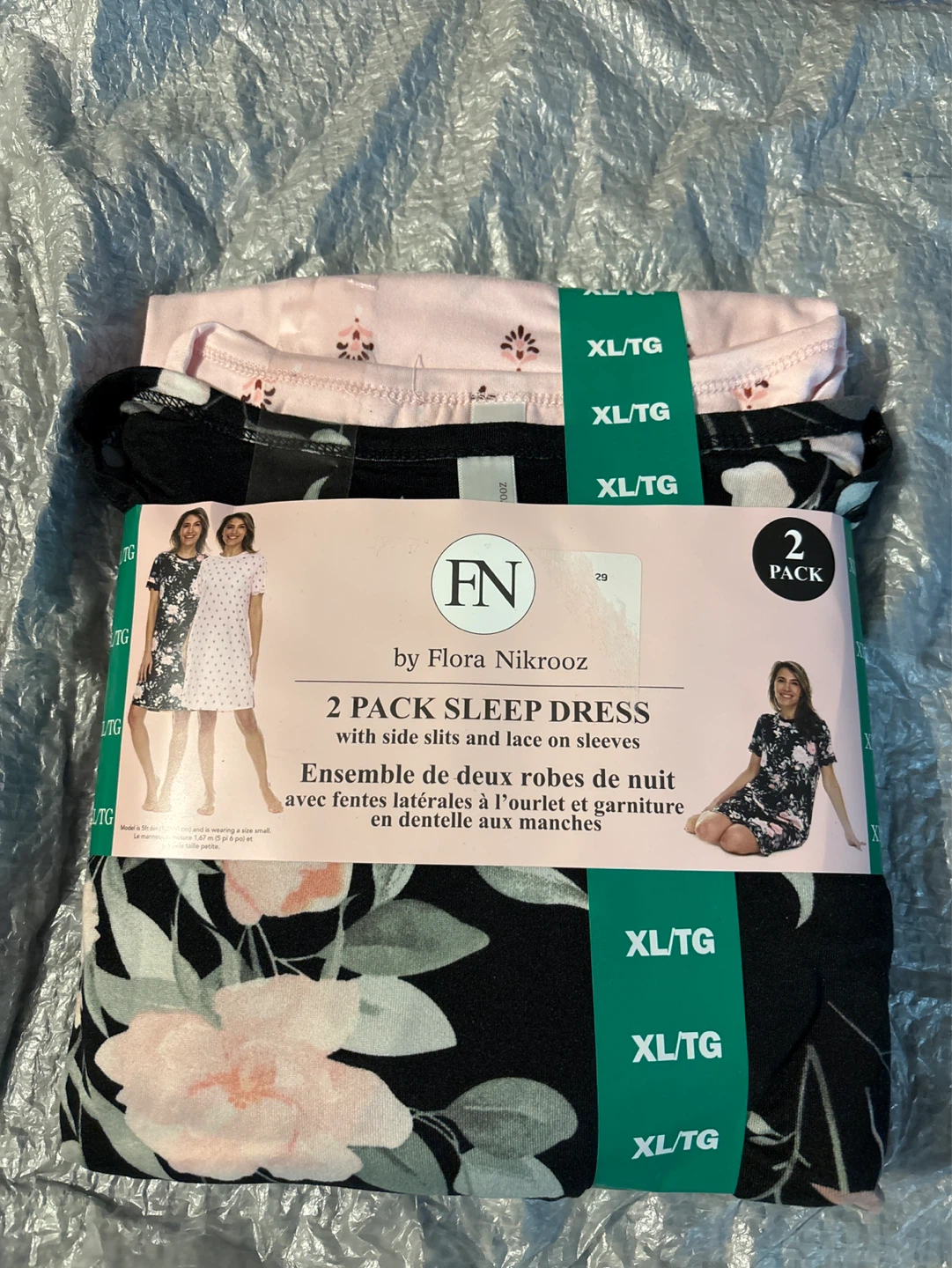 Flora Nikrooz 2 Pack Sleep Dresses XL/TG