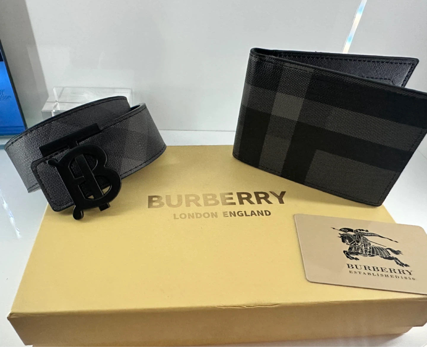 Men’s Premium Belt & Wallet Set - photo 2