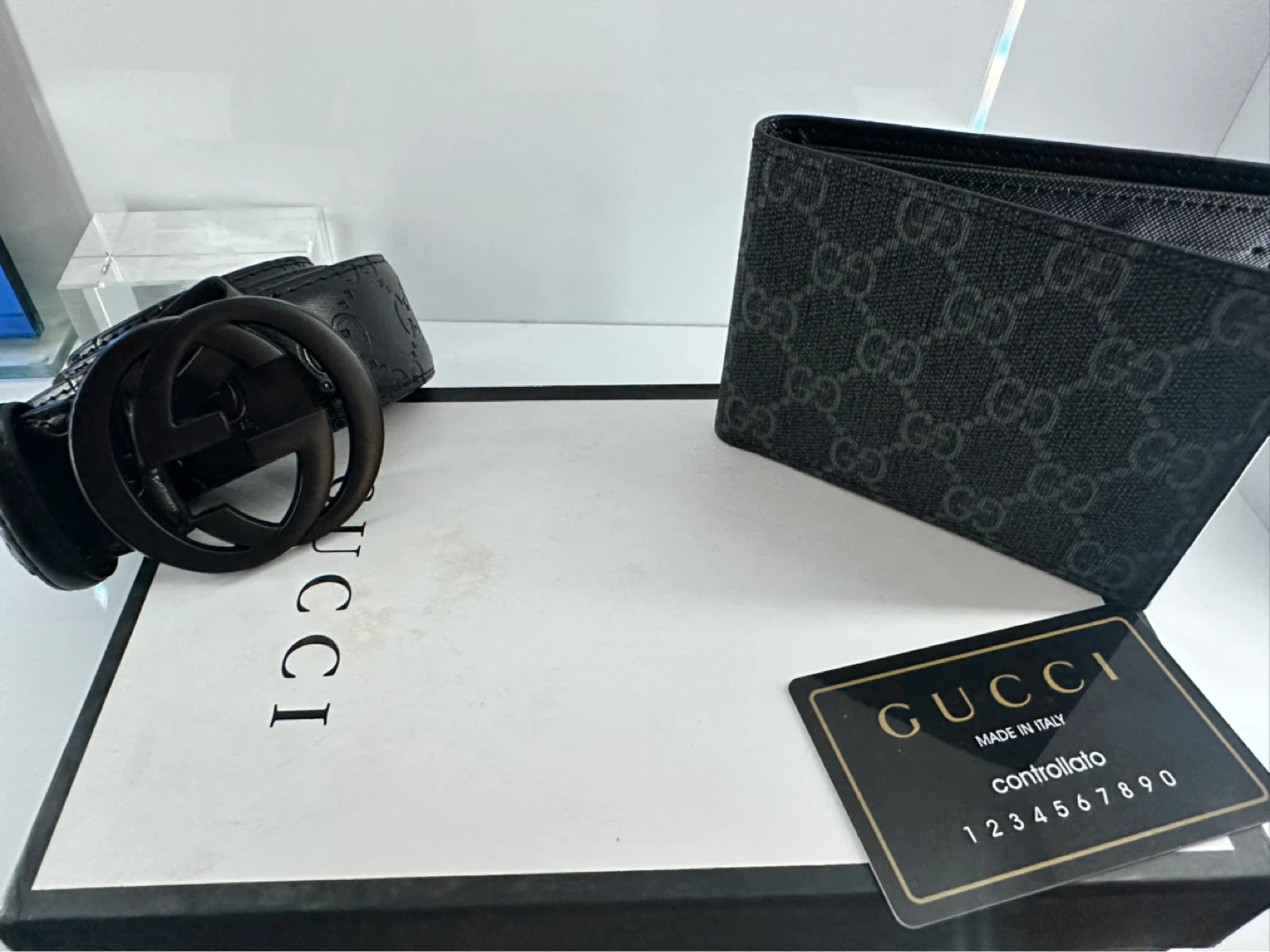 Men’s Premium Belt & Wallet Set - photo 4