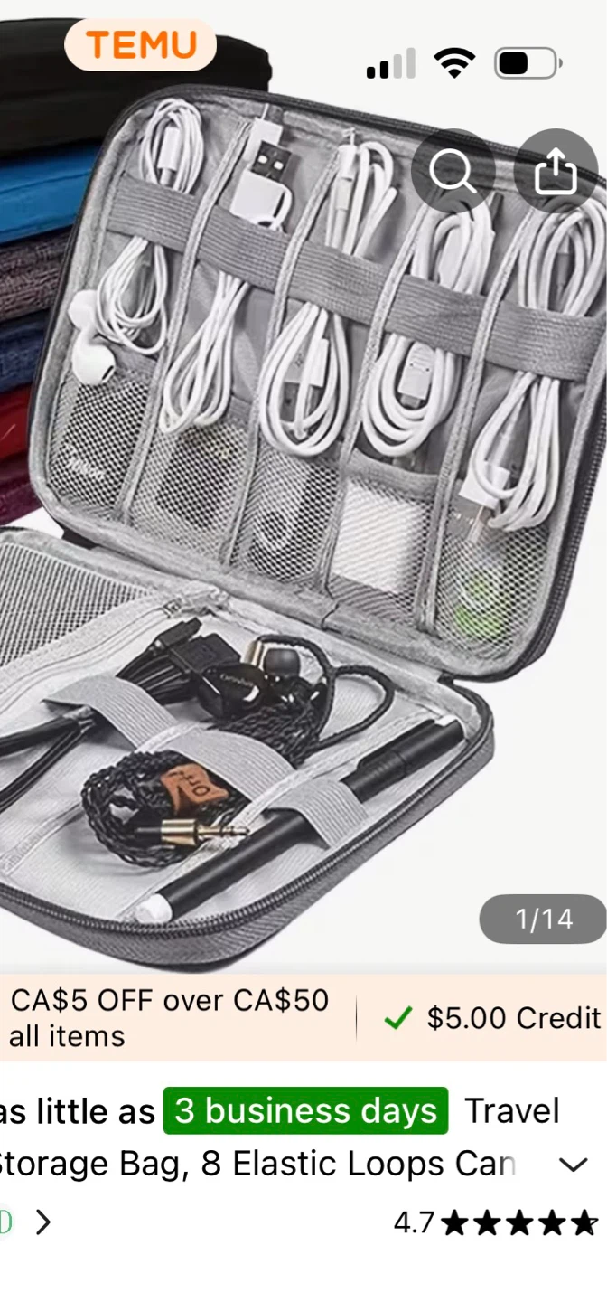 Tech accessories storage cases - photo 2