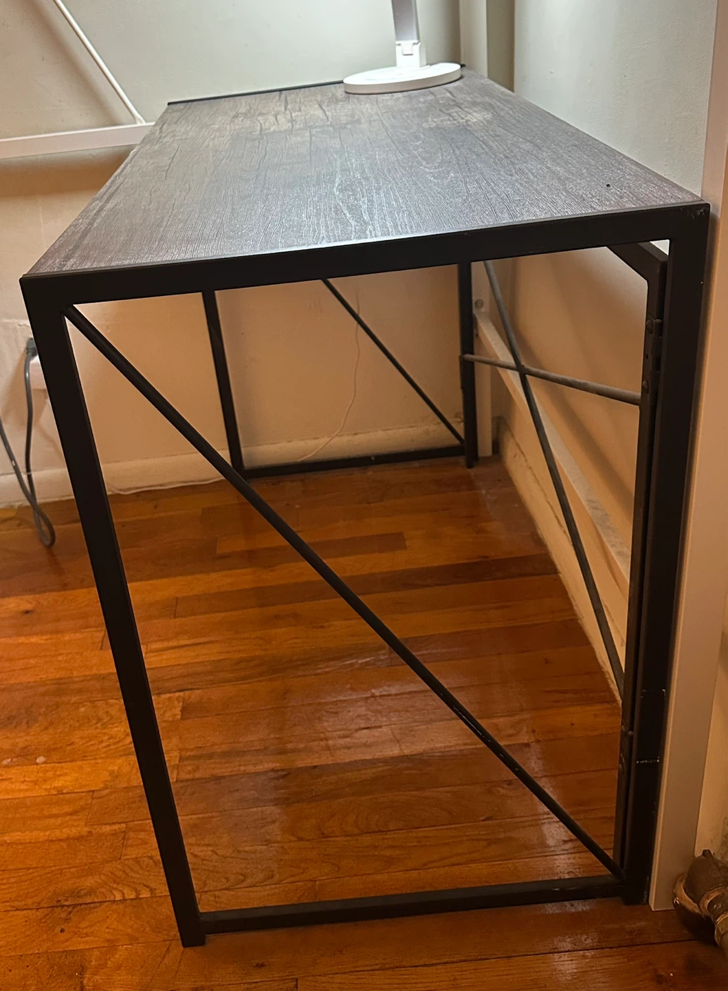 Desk with metal frame - photo 3