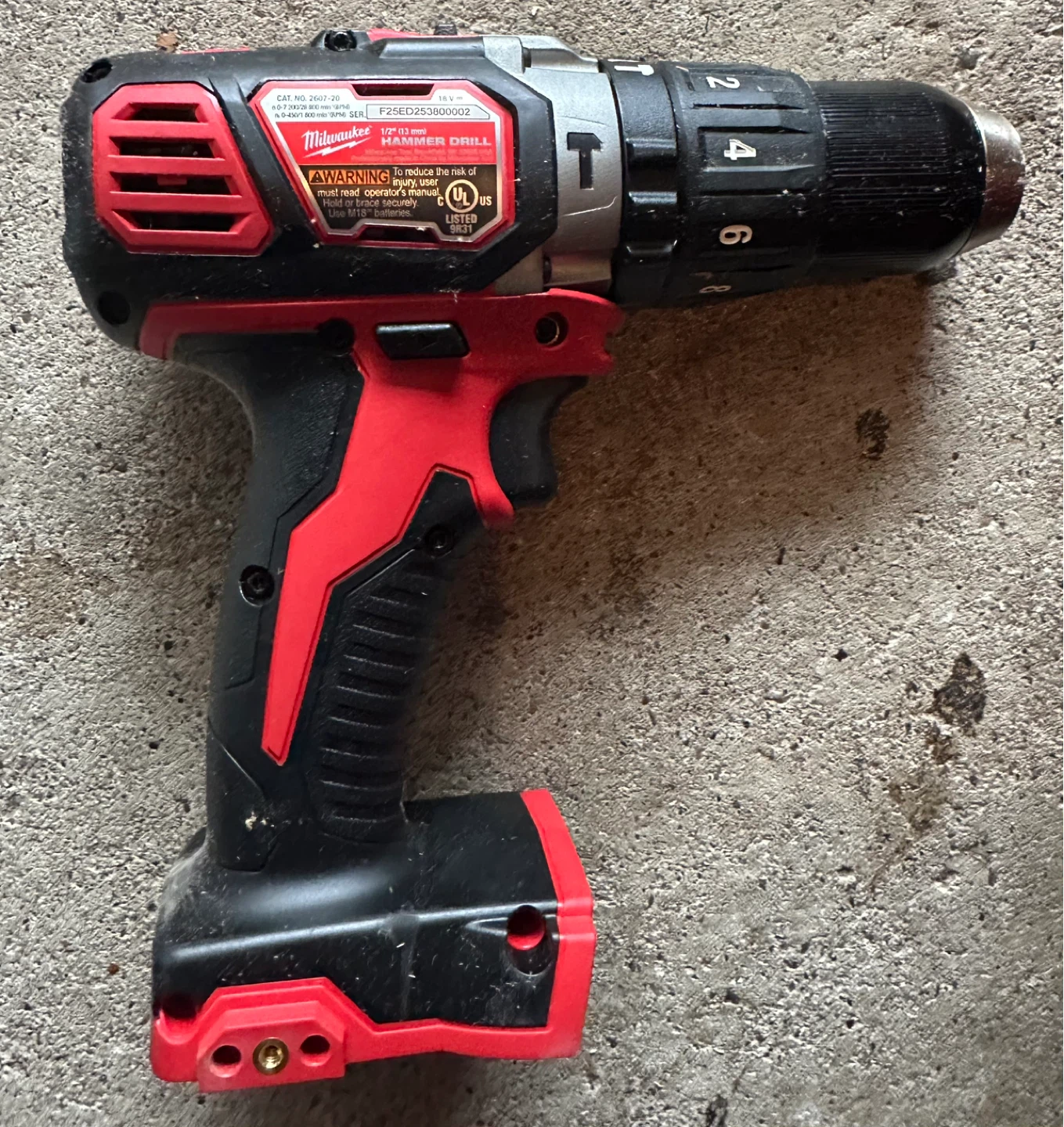 Milwaukee 18V Hammer Drill - photo 3