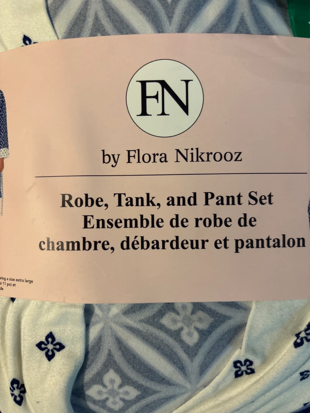 Flora Nikrooz Robe, Tank, and Pant Set XL/TG - photo 2