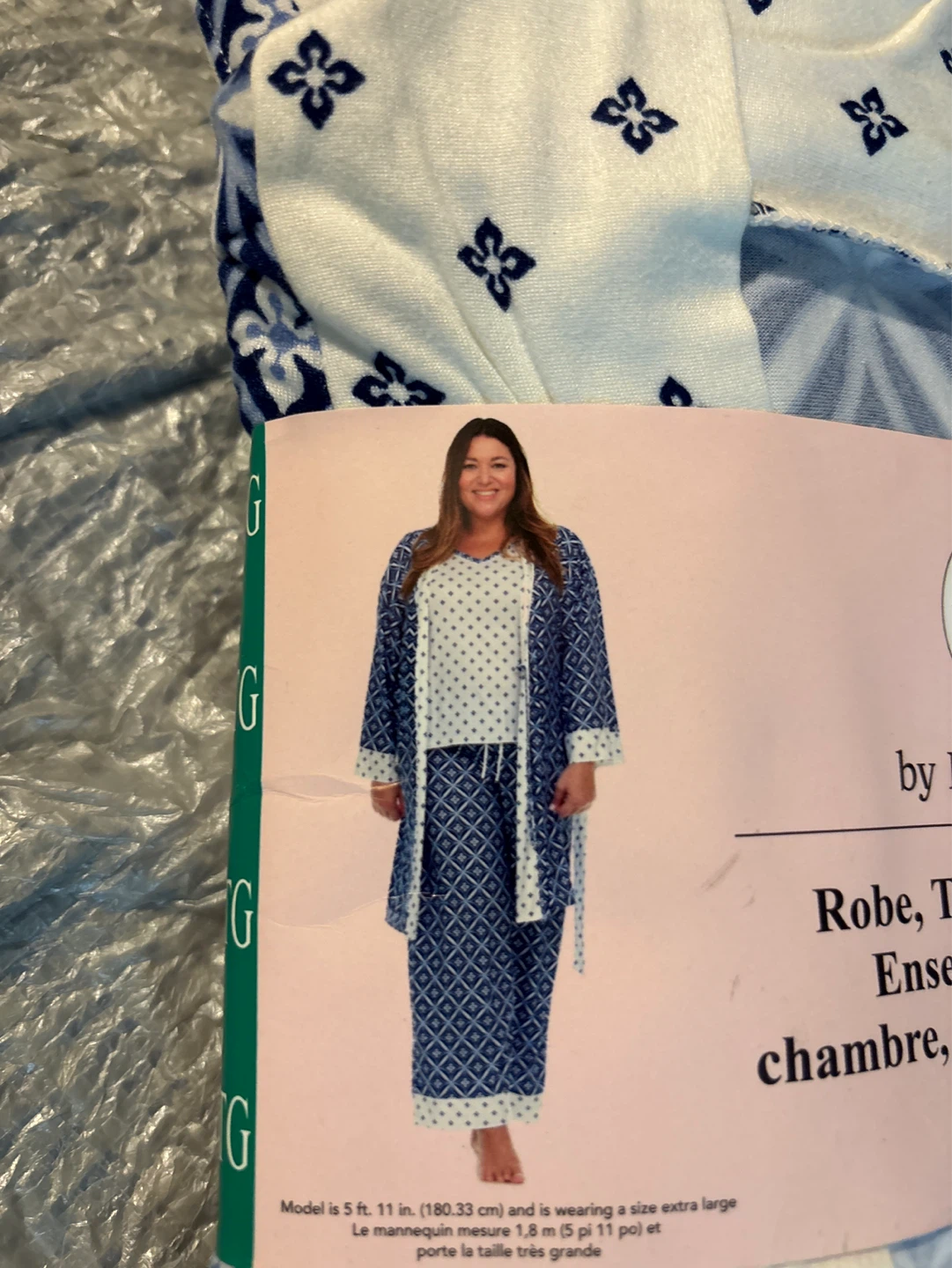 Flora Nikrooz Robe, Tank, and Pant Set XL/TG - photo 4