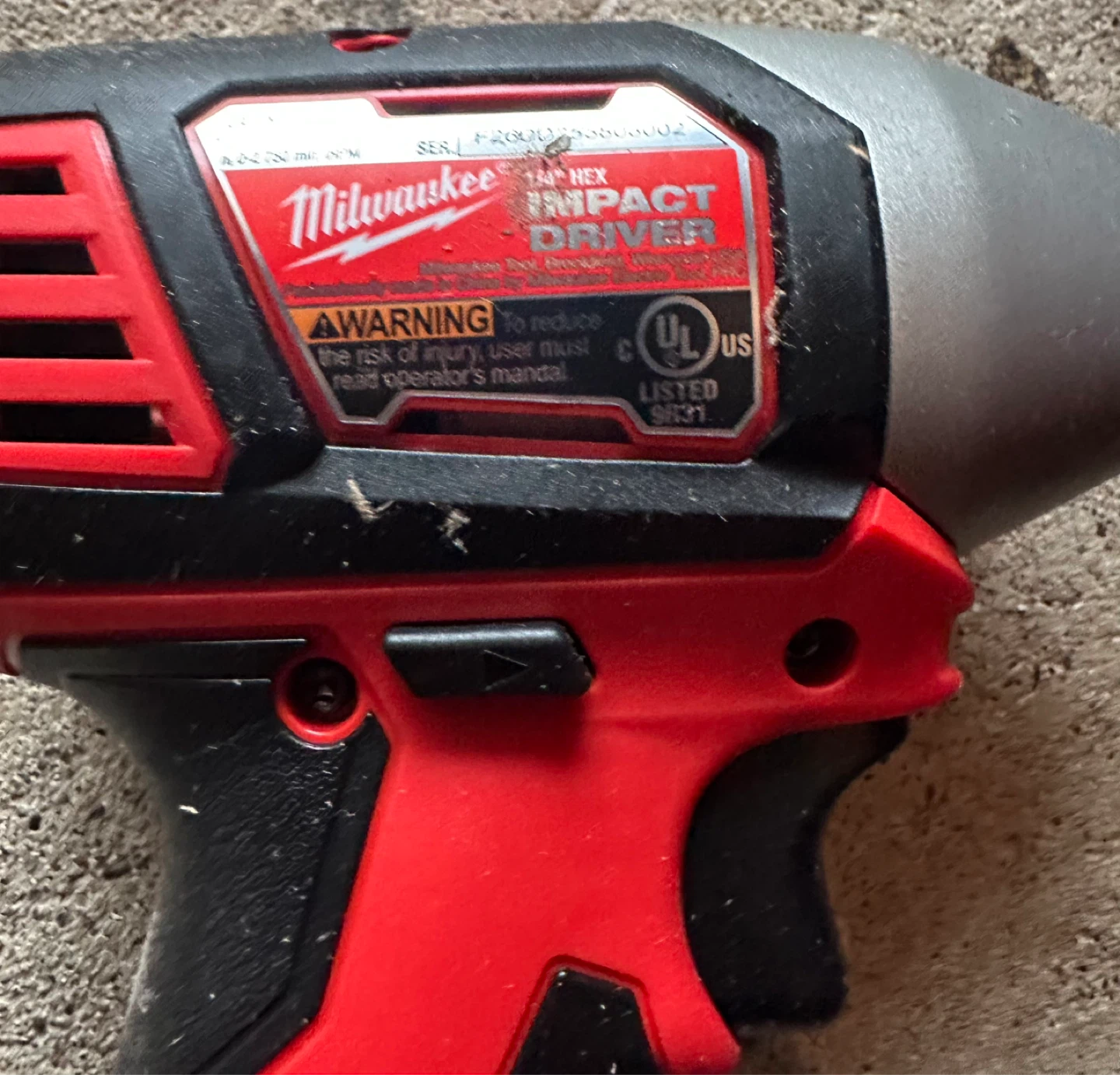 Milwaukee M12 Hex Impact Driver - photo 2