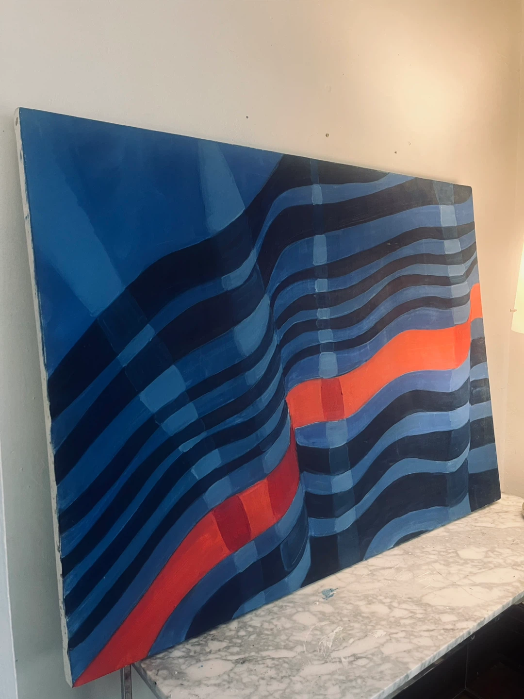 Large Original oil Abstract Art Painting - photo 3