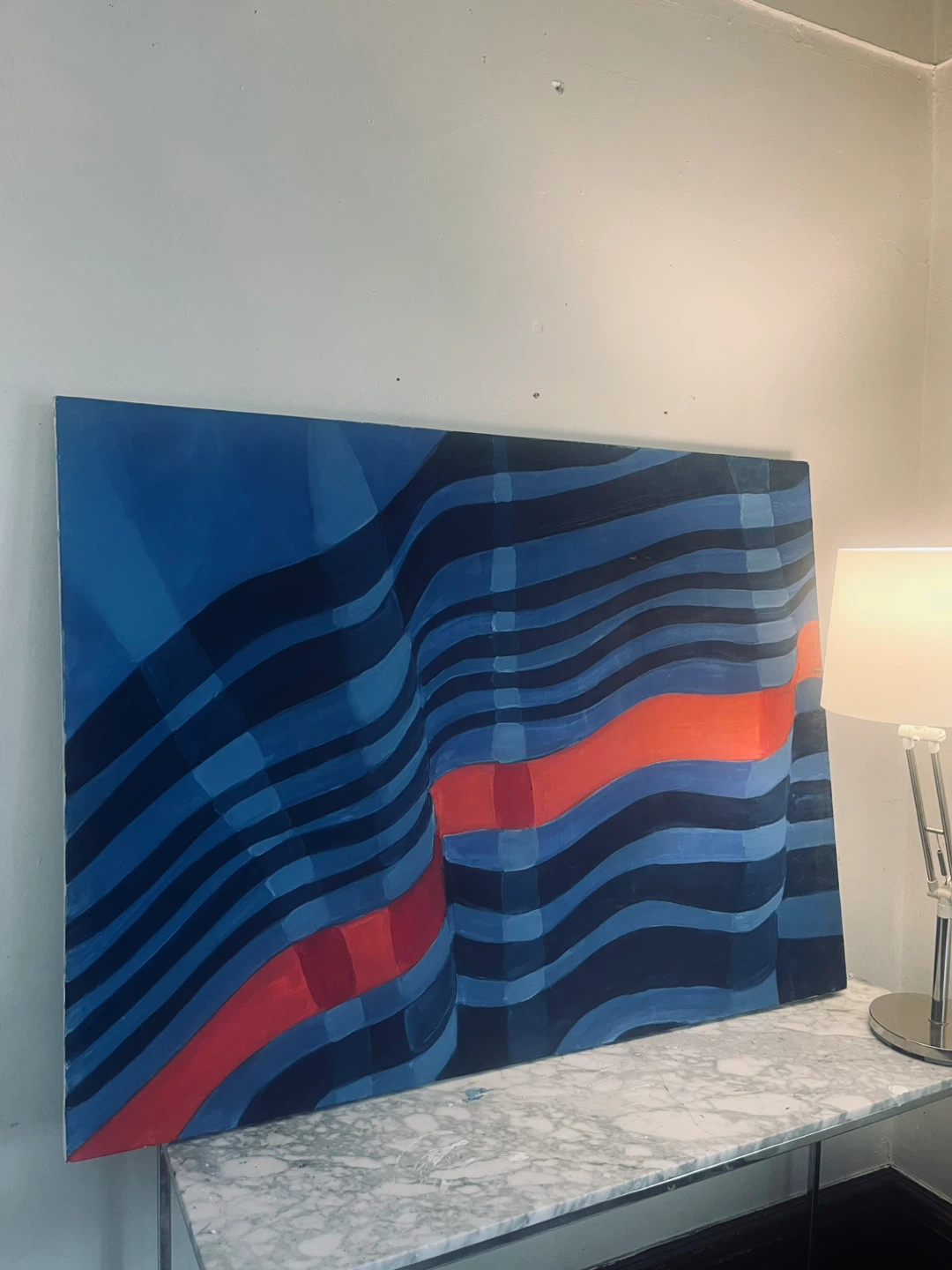 Large Original oil Abstract Art Painting - photo 4