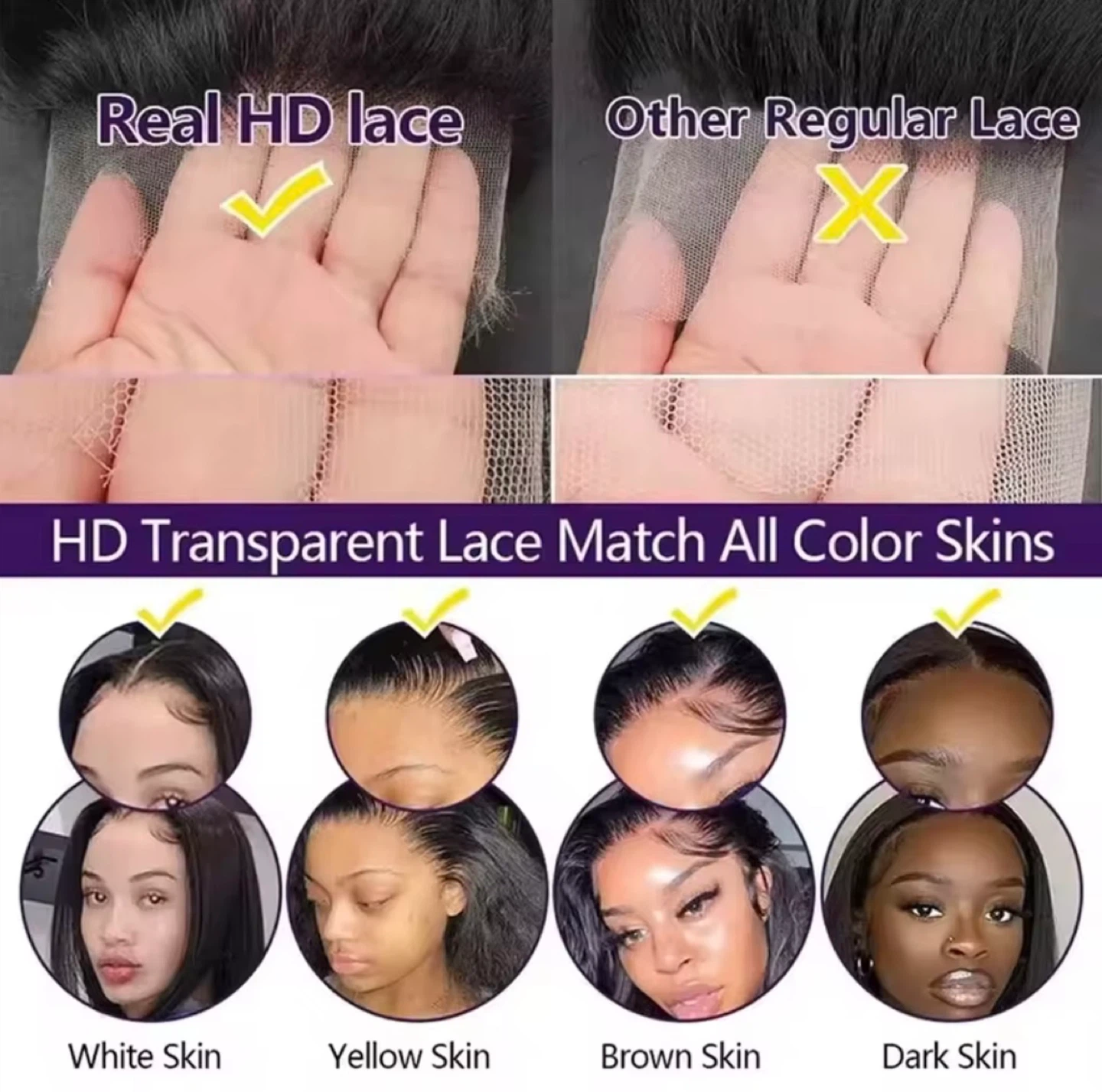 13x6 HD Deep Wave Lace Wig - photo 4