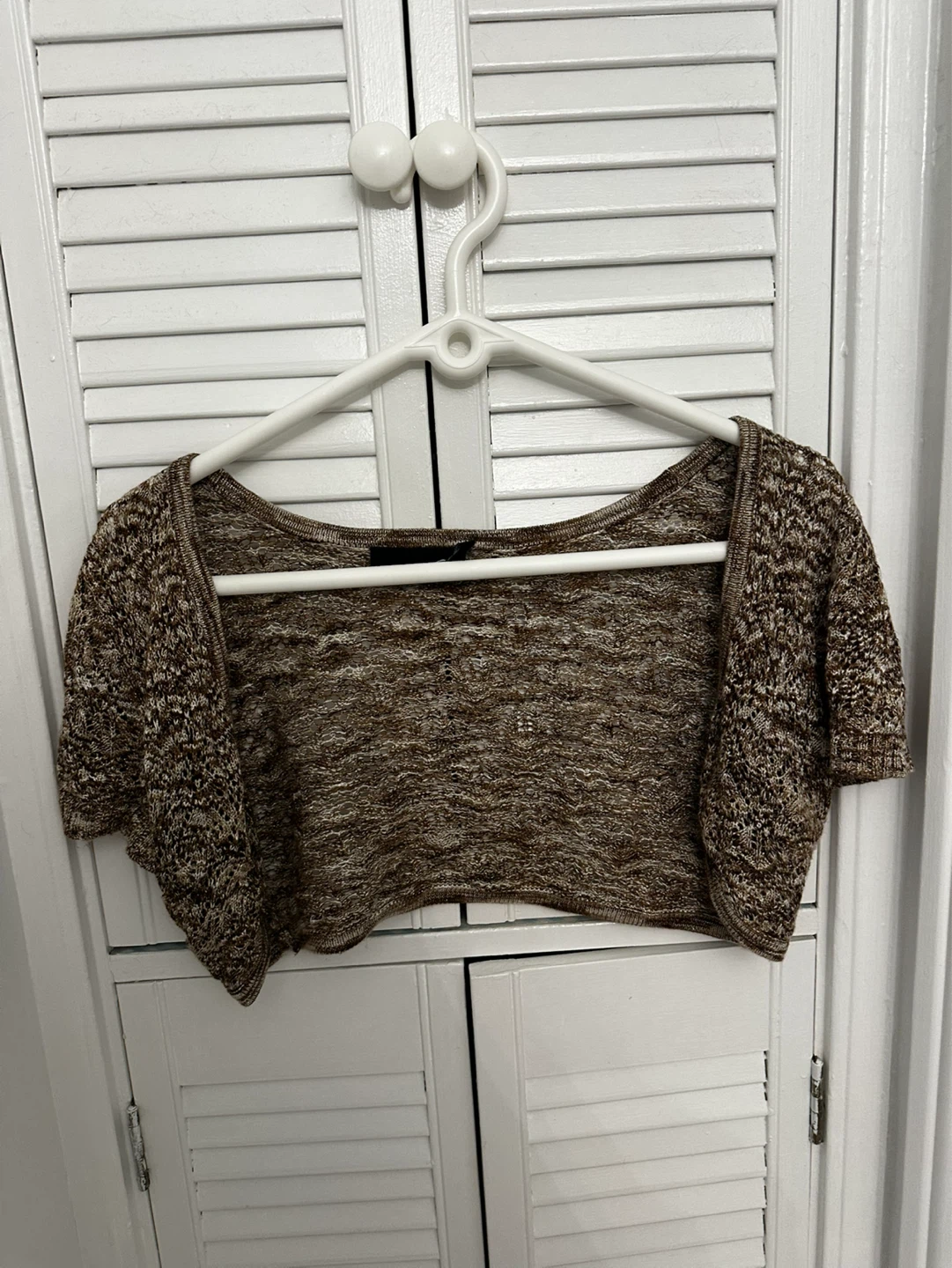 y2k dynamite Knit Bolero Shrug