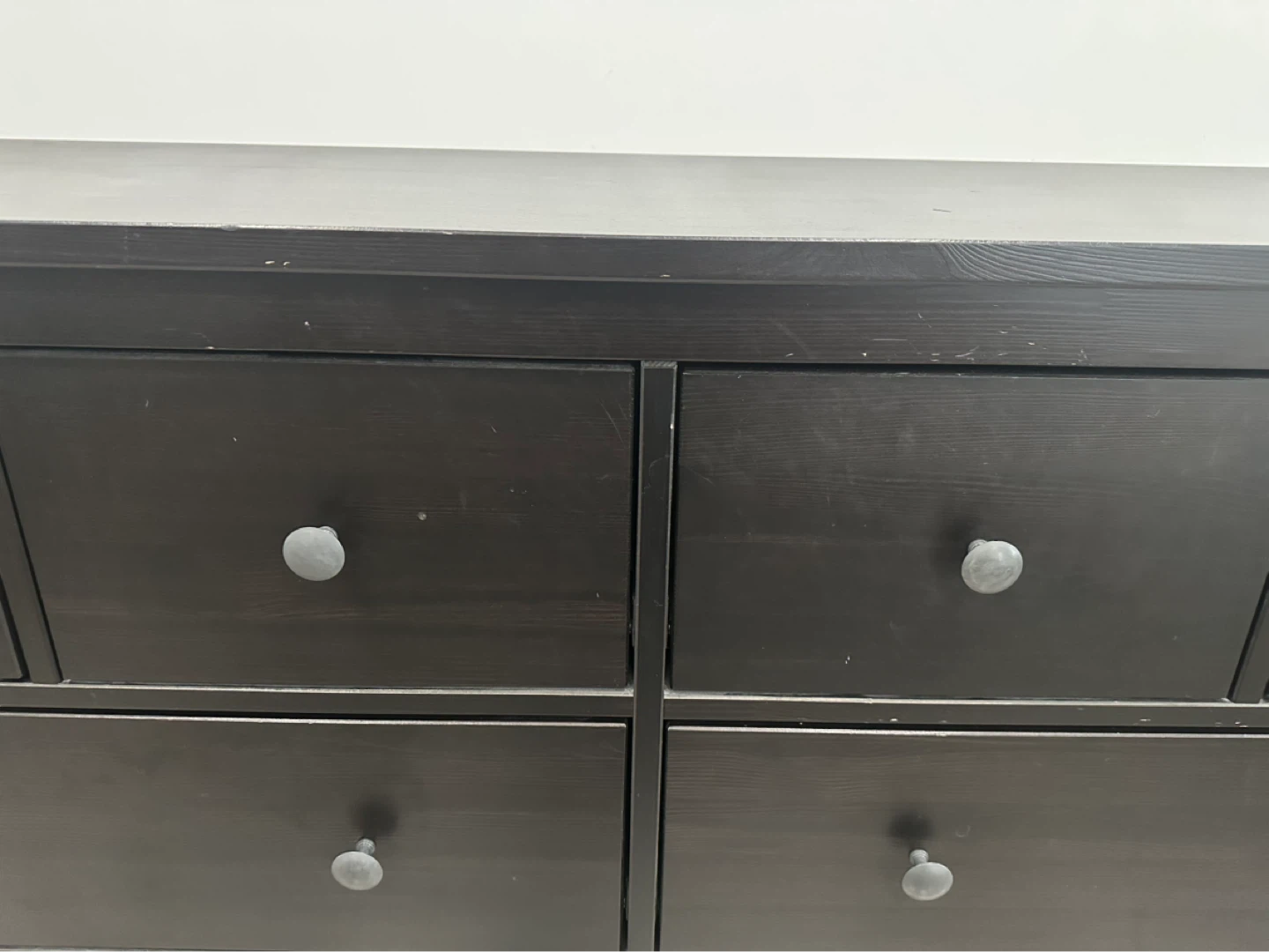 Ikea Hemnes Black 8-Drawer Dresser - photo 4