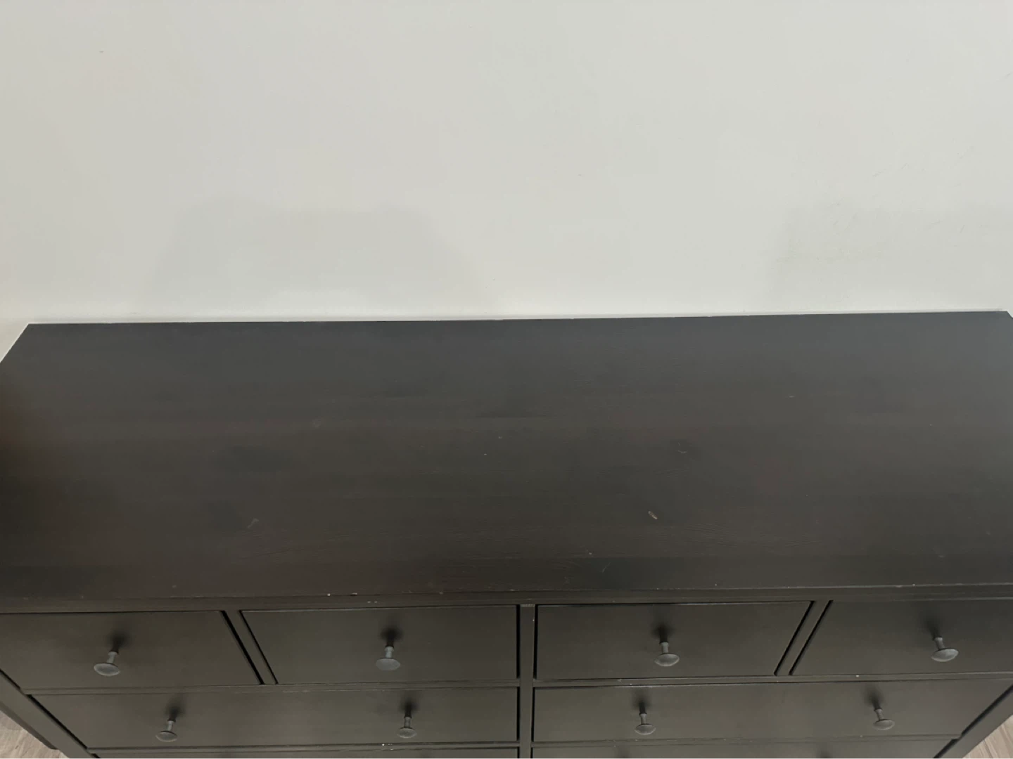 Ikea Hemnes Black 8-Drawer Dresser - photo 2