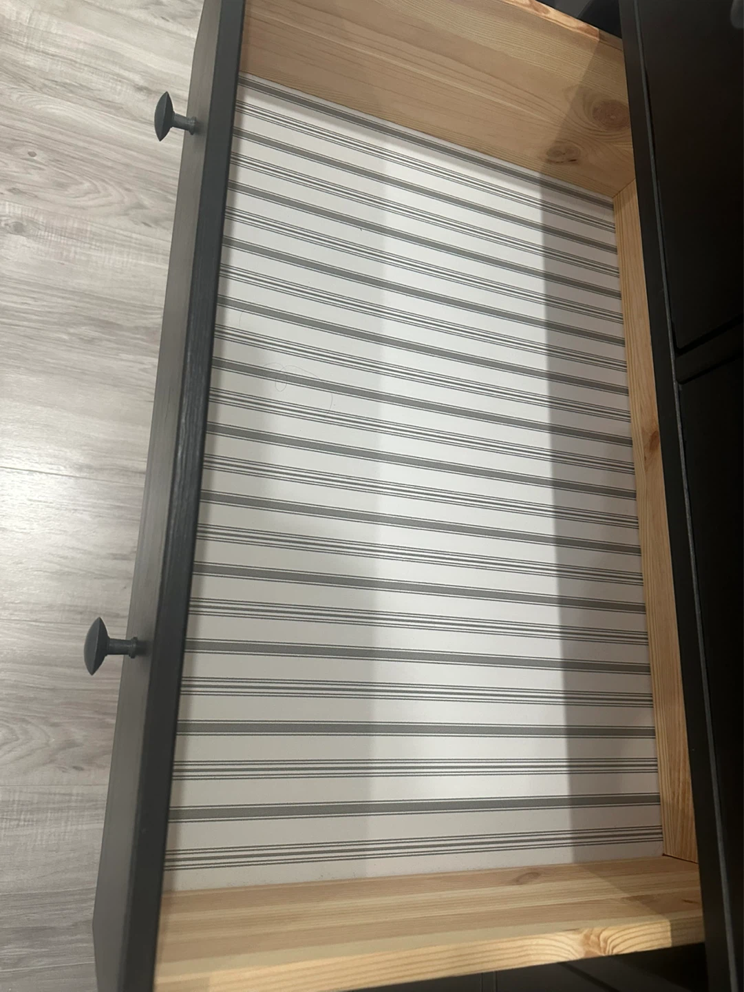 Ikea Hemnes Black 8-Drawer Dresser - photo 5