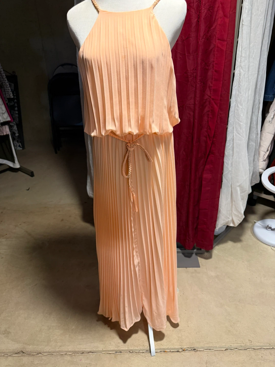 Pleated Maxi Dress - photo 2