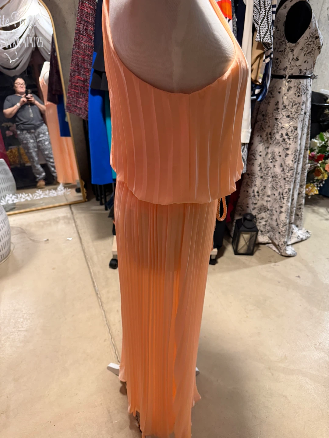 Pleated Maxi Dress - photo 5