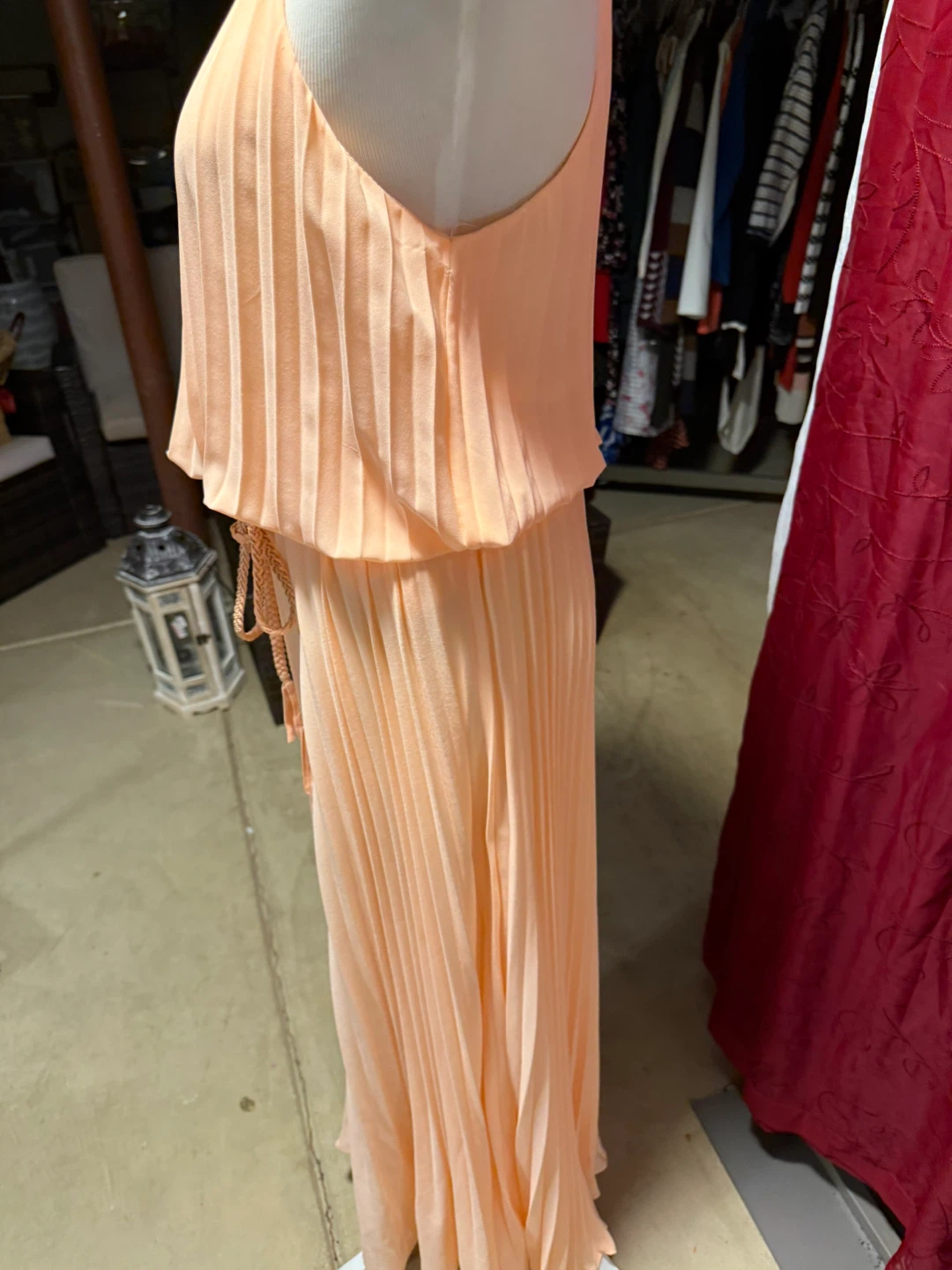 Pleated Maxi Dress - photo 4