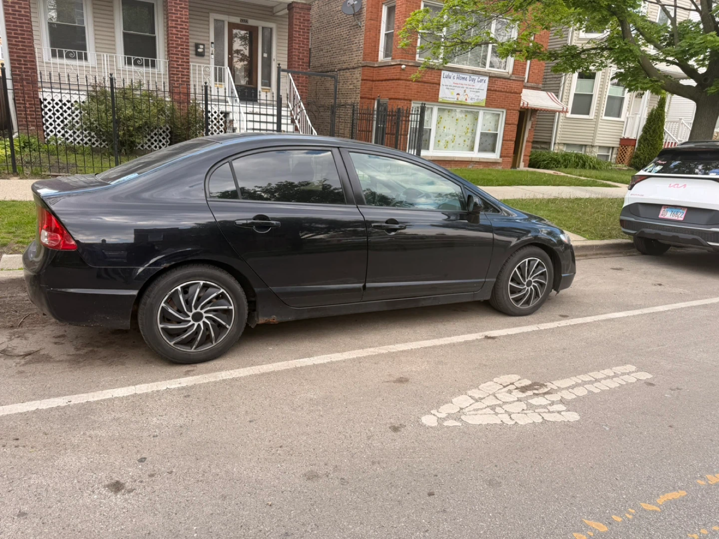 Black Honda Civic Sedan