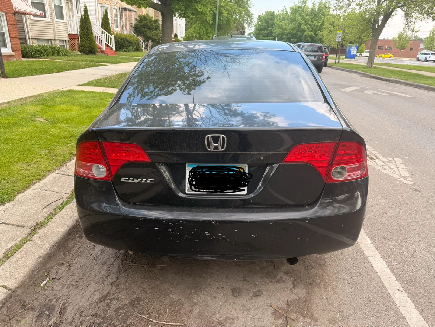 Black Honda Civic Sedan - photo 2