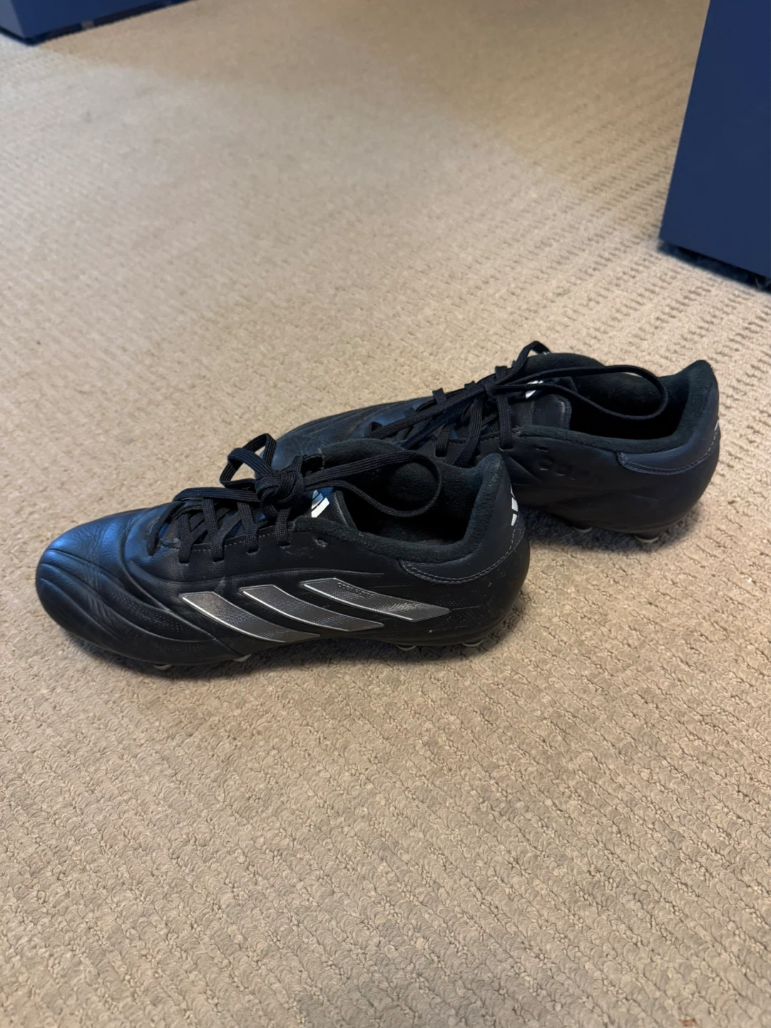 Adidas Black Soccer Cleats