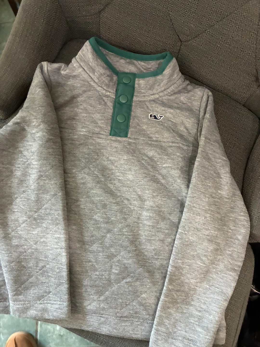 Vineyard Vines Quilted Snapneck Pullover - photo 2
