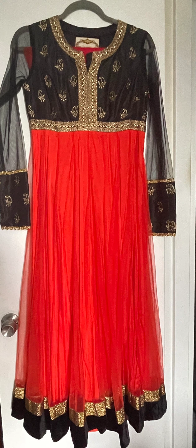Designer Indian Dress | Anarkali | Salwar | Size 2