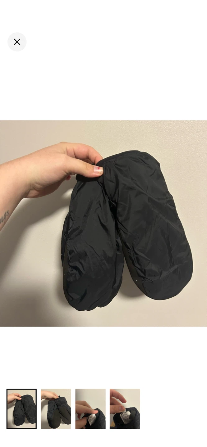 Mec Black M/M Mittens