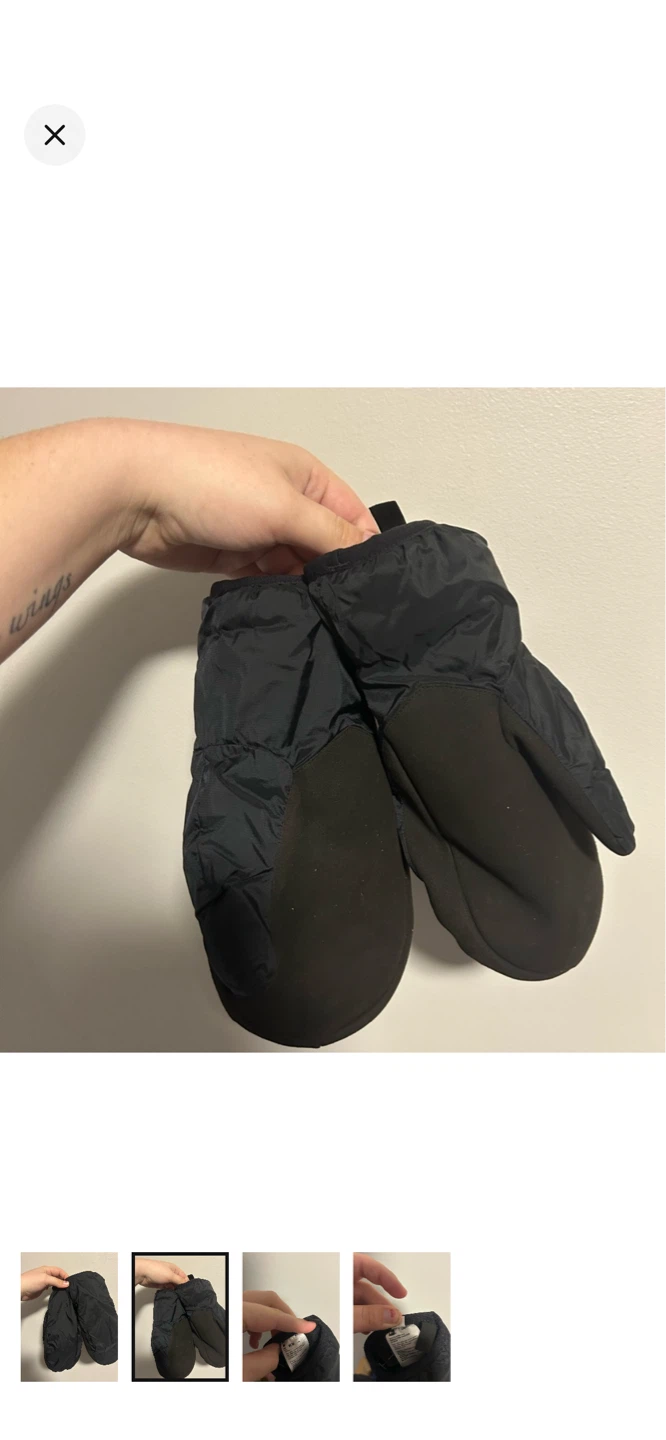 Mec Black M/M Mittens - photo 2