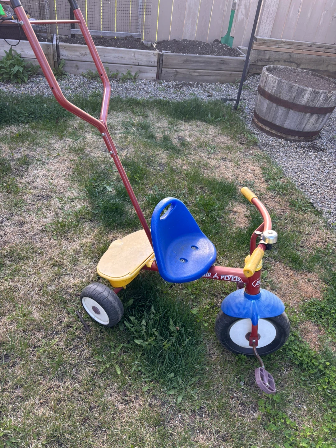 Radio Flyer Tricycle with Parent Handle
