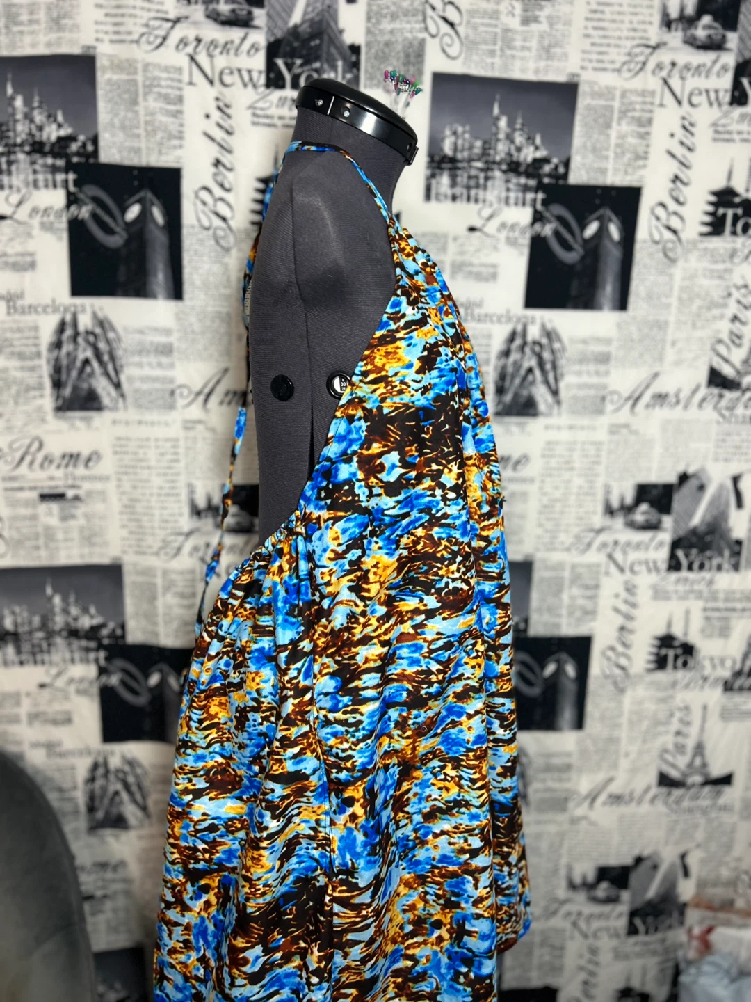 Boho Halter Neck Short Dress - photo 2