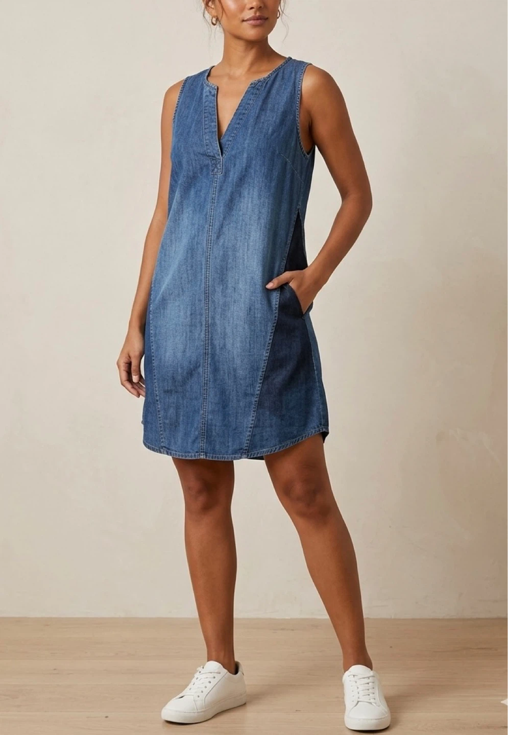 Cupshe (BNWT)Women's Sleeveless Denim Dress