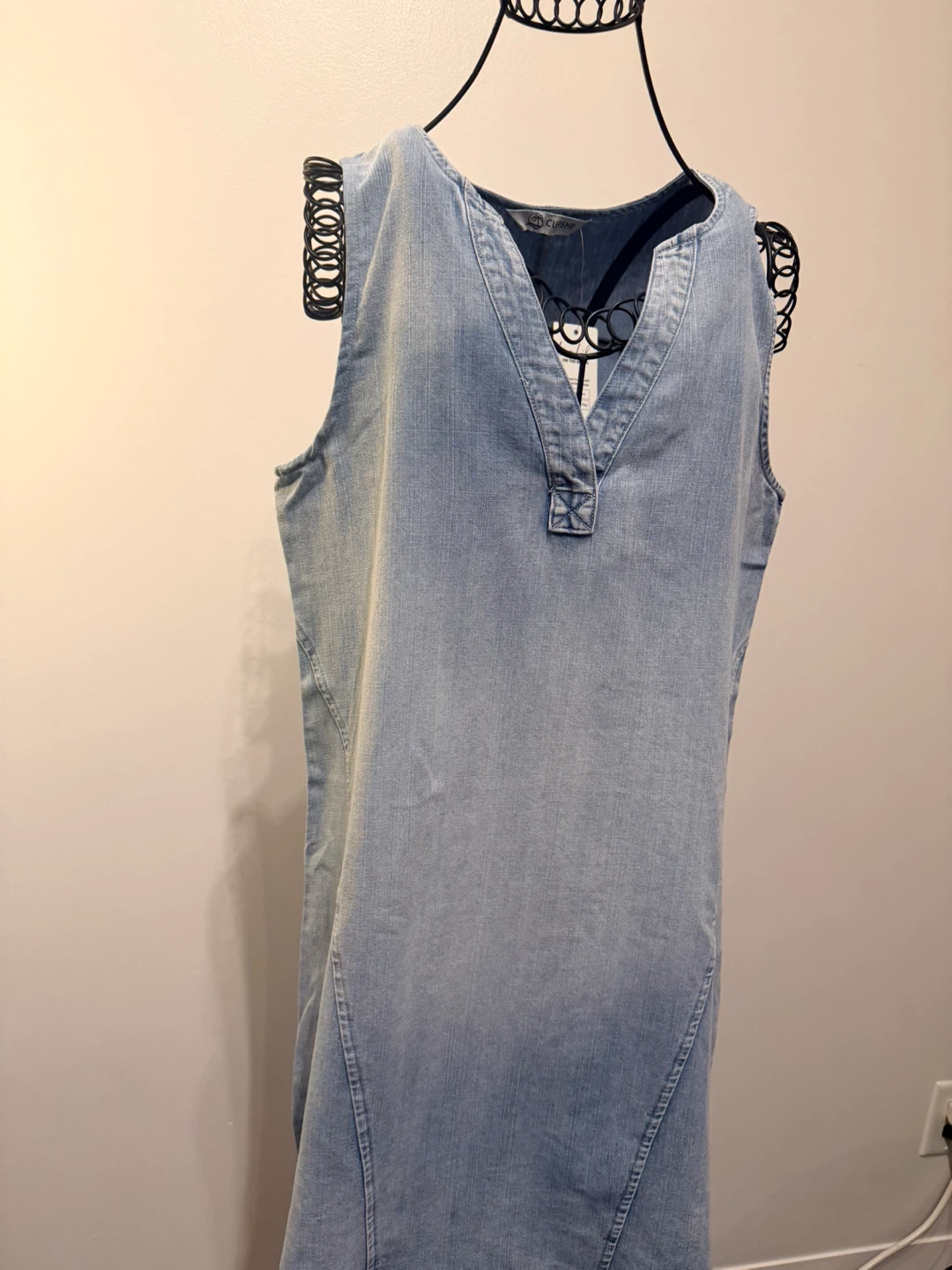 Cupshe (BNWT)Women's Sleeveless Denim Dress - photo 4