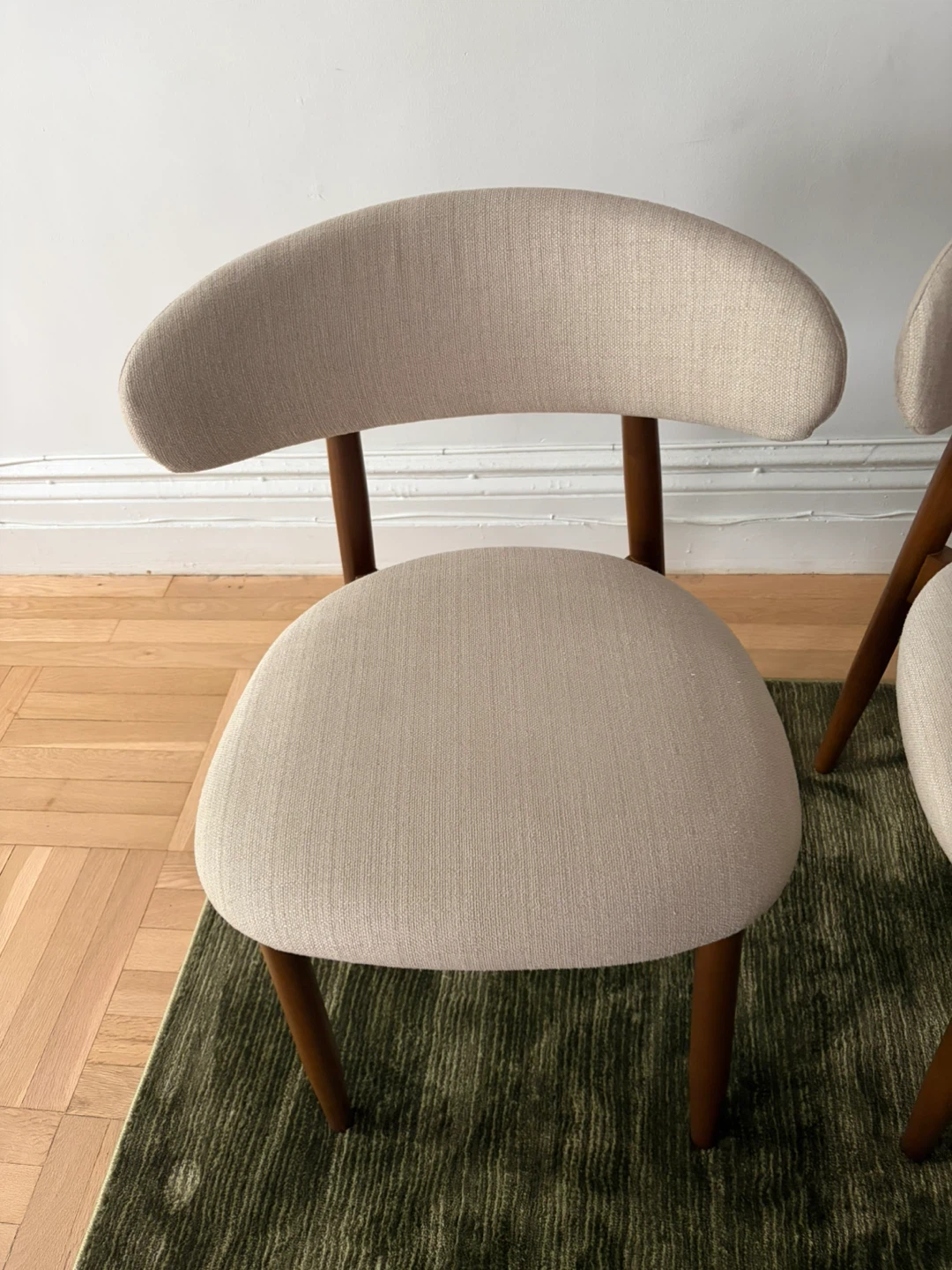 Corrigan Studio Upholstered Solid Wood Dining Chair Set of 4 - photo 2