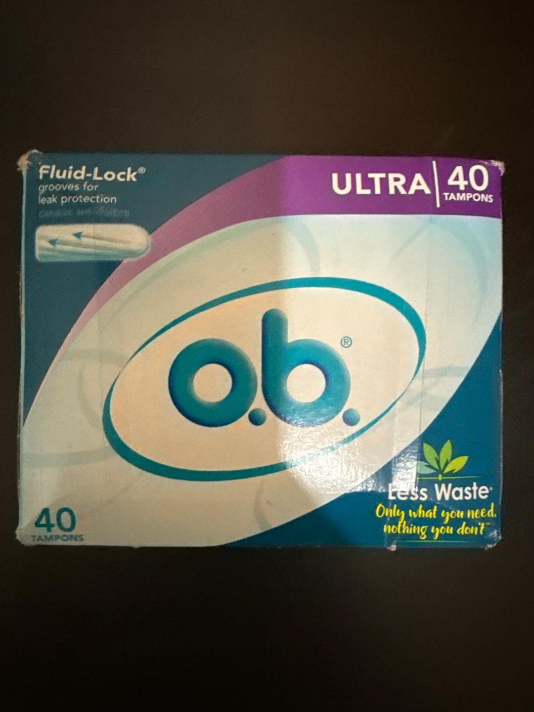 o.b. Ultra Tampons - 40 Count