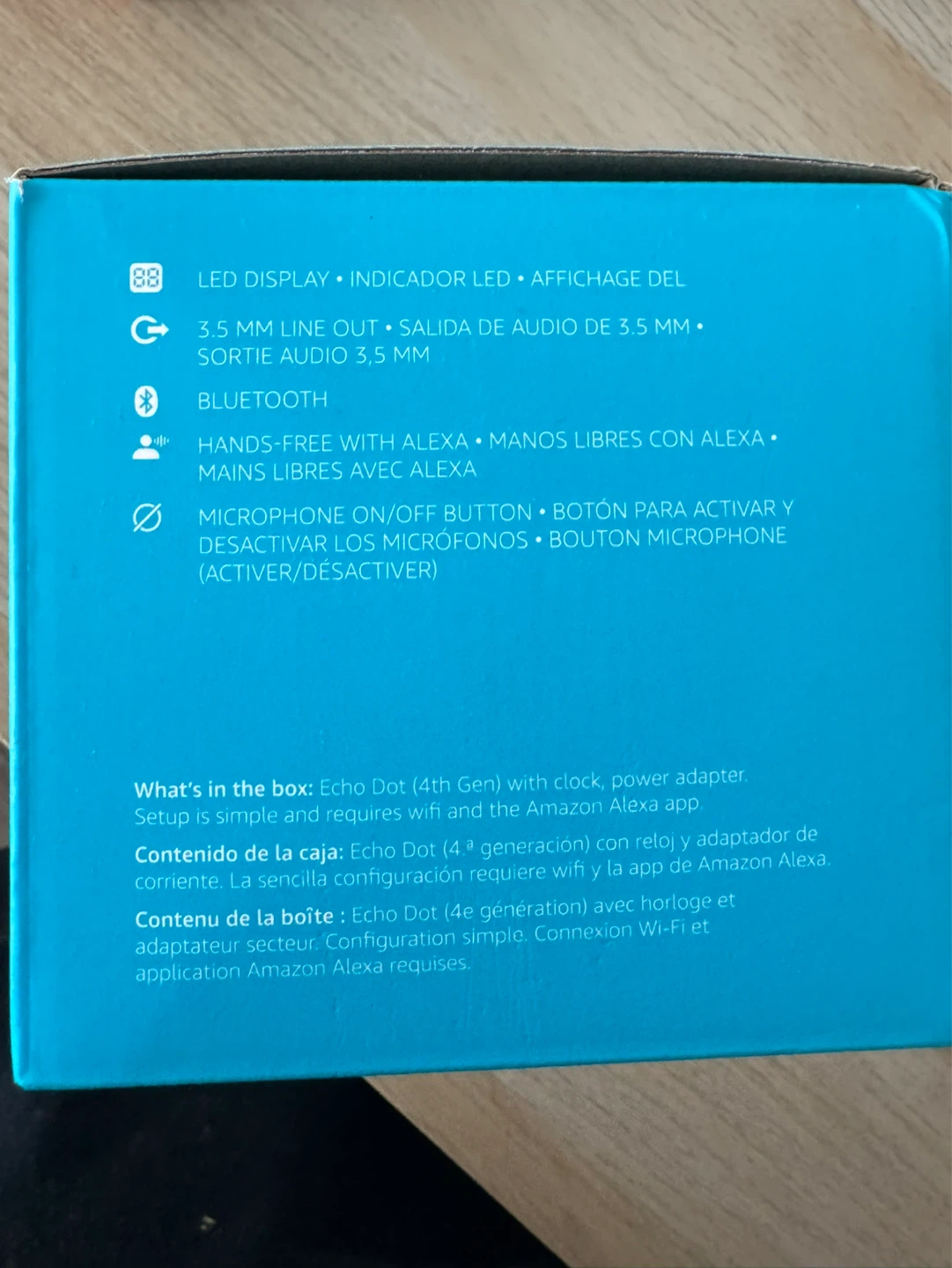 Amazon Echo Dot (4th Gen) with Clock - photo 3