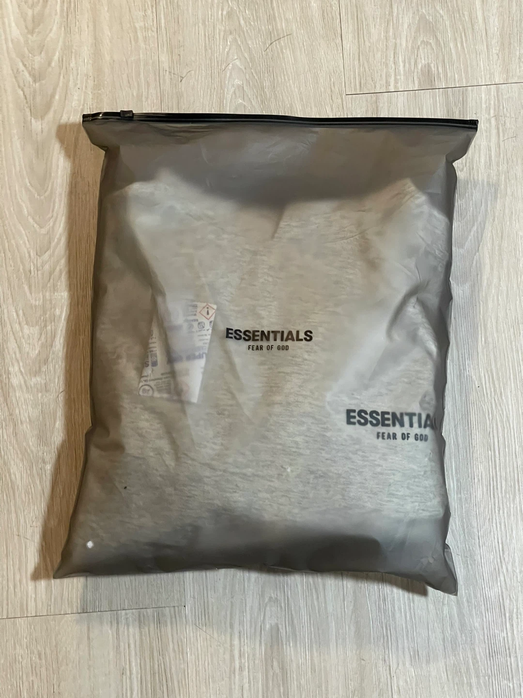 Light Oatmeal Essentials Hoodie