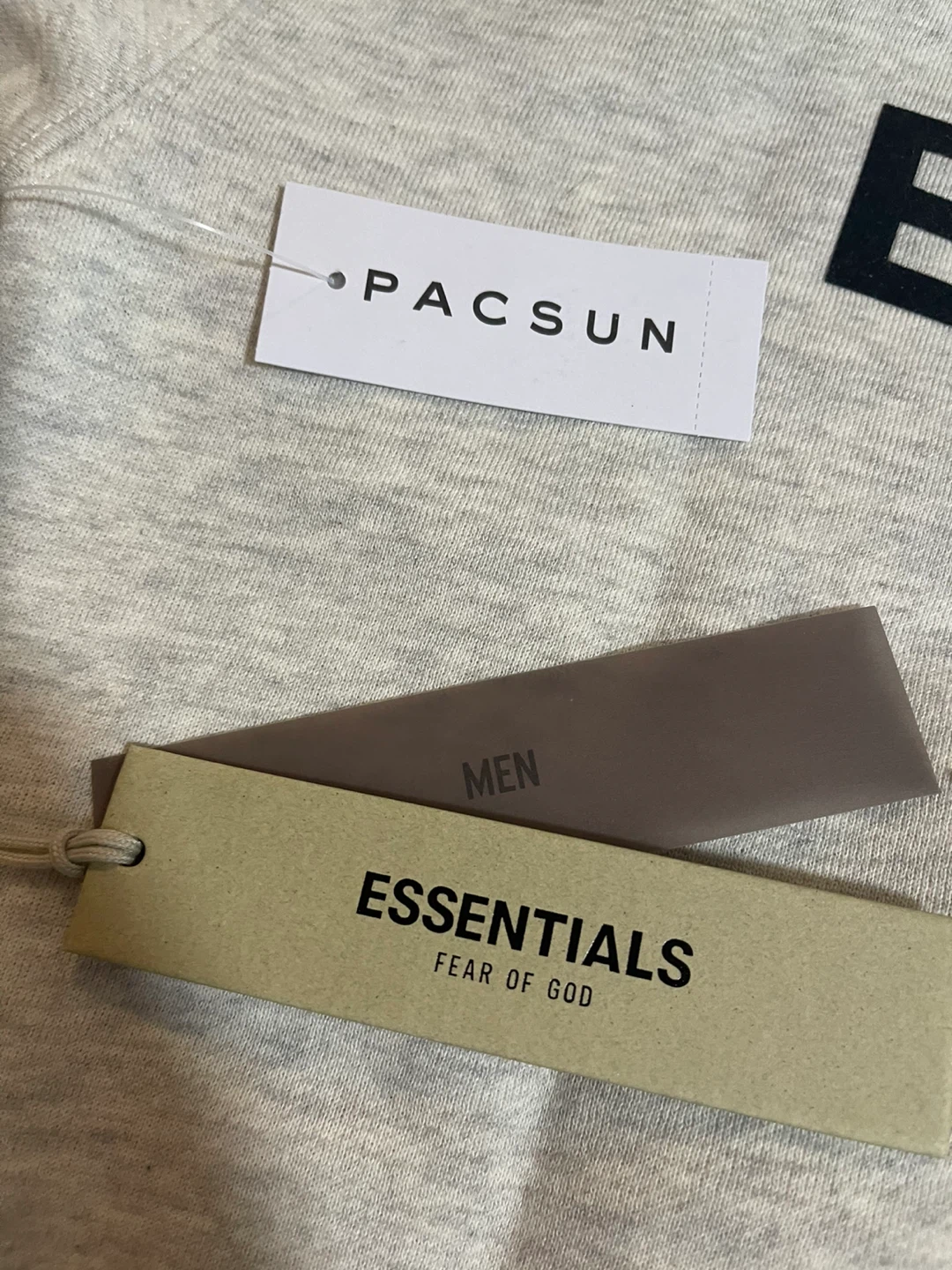 Light Oatmeal Essentials Hoodie - photo 4