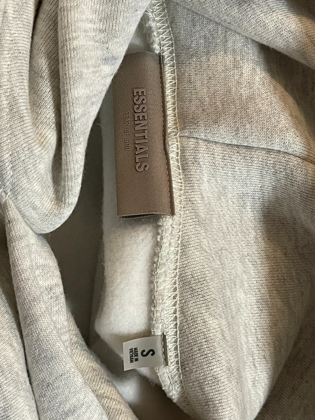 Light Oatmeal Essentials Hoodie - photo 5