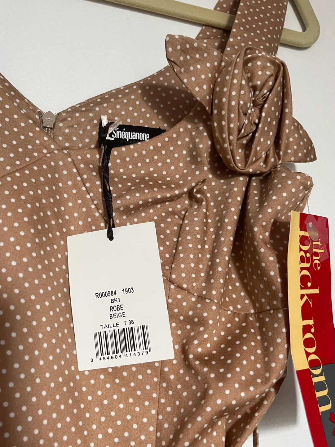 Sinequanone Polka Dot Dress, Size 38 - photo 2