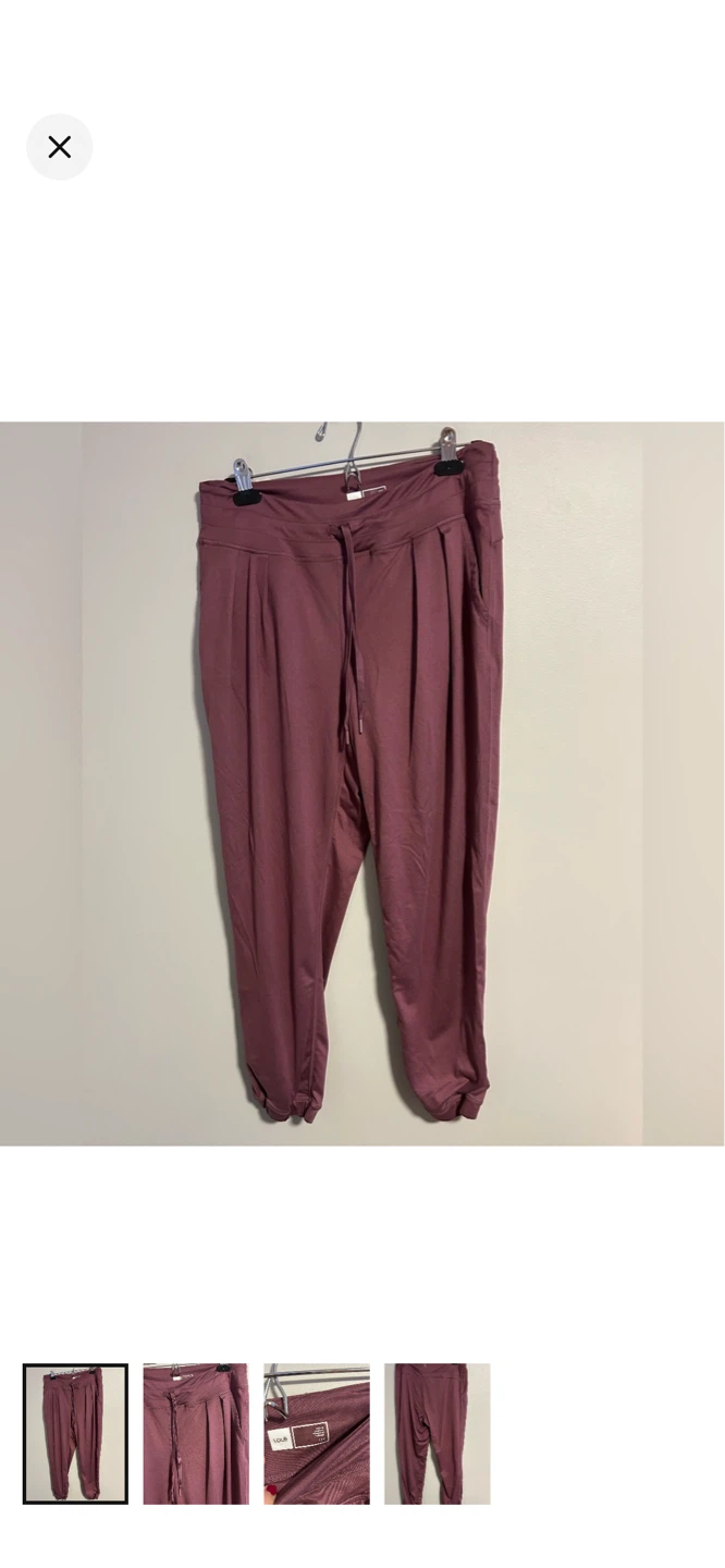 Lole Women's Jogger Pants - Size L - Mauve
