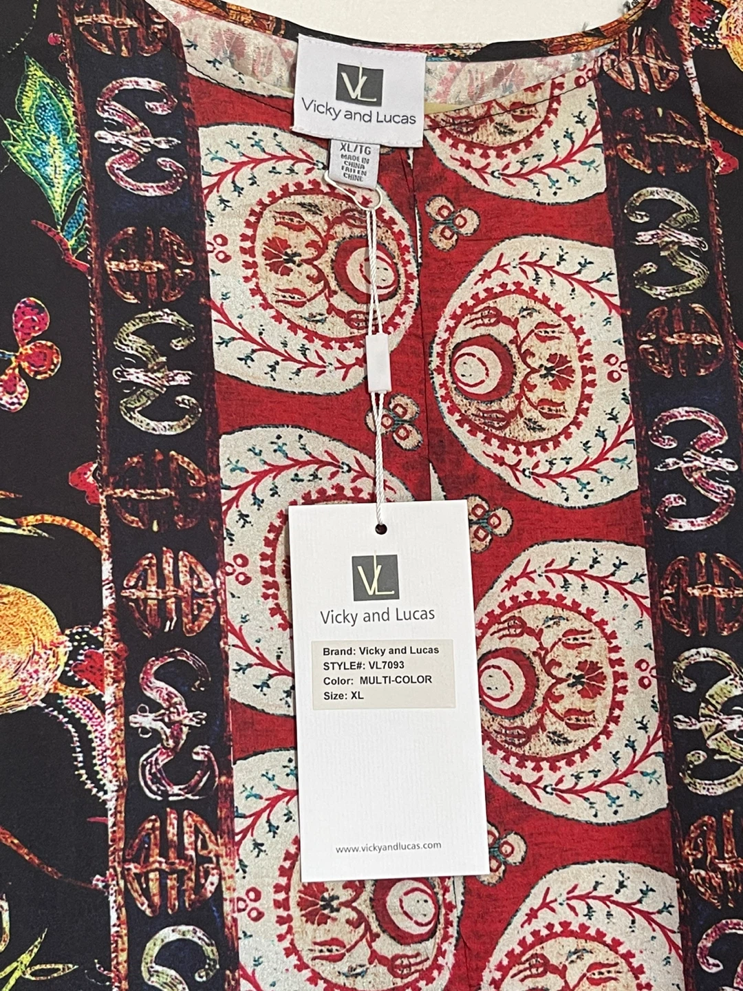 Vicky and Lucas Multi-Color XL Dress - photo 2
