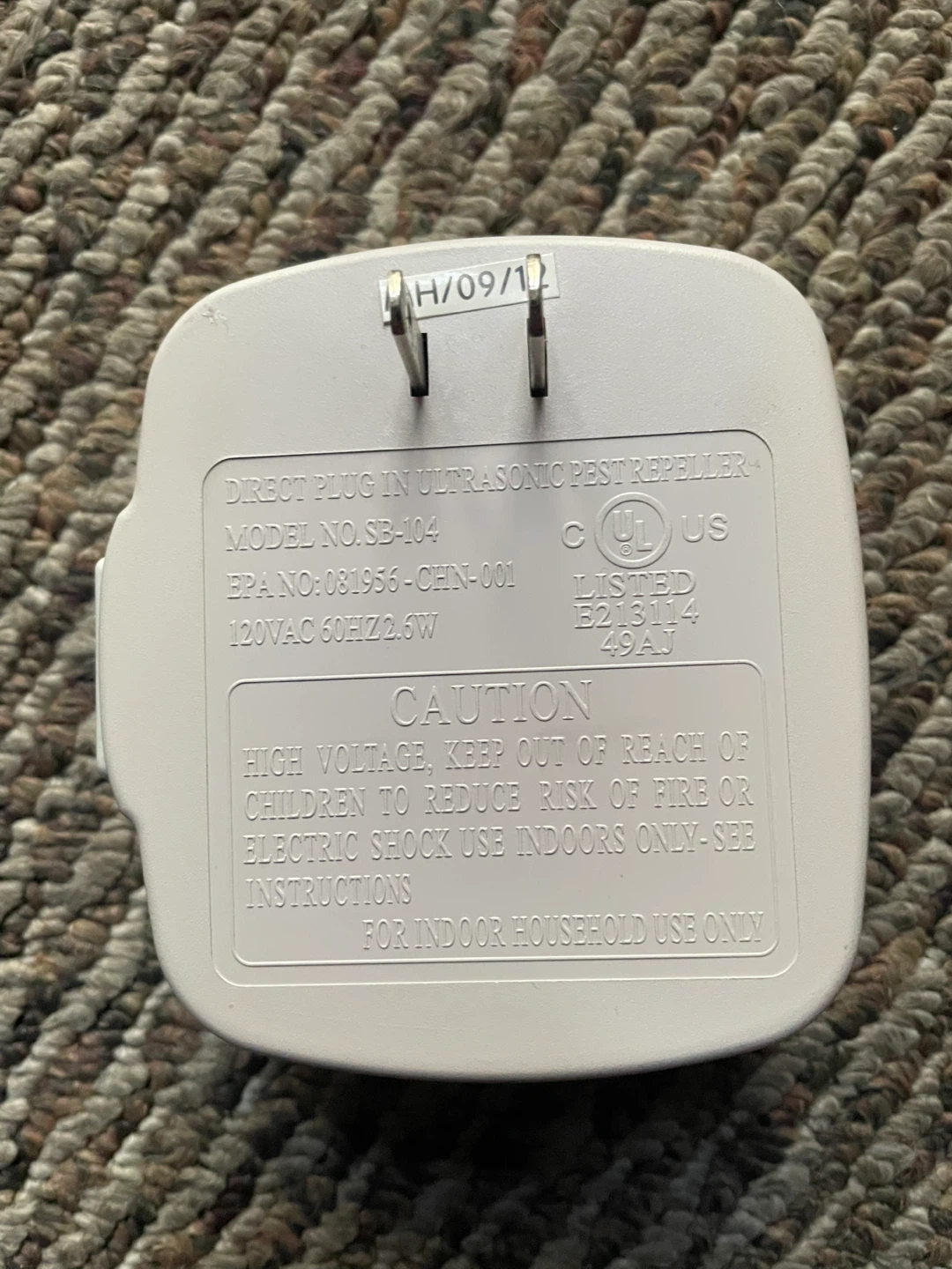 3 Pack Bell+Howell Ultrasonic Pest Repeller (3 Pack) - photo 3