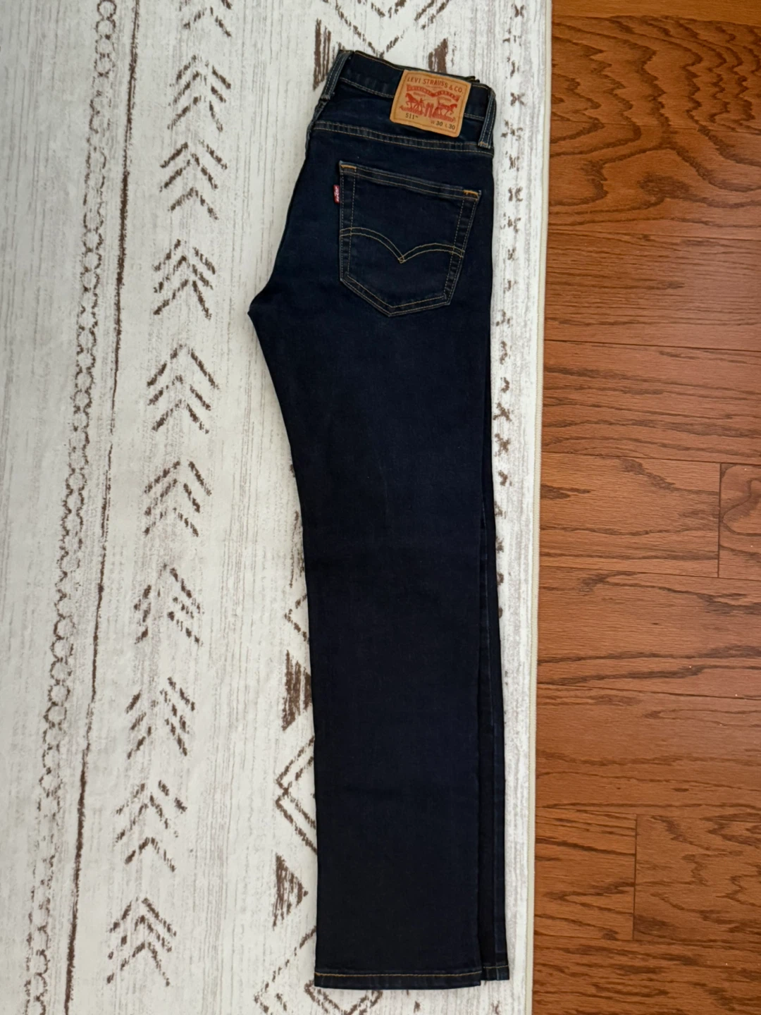 Levi's 511 Slim Fit Jeans Dark Blue W30 L30 - photo 2