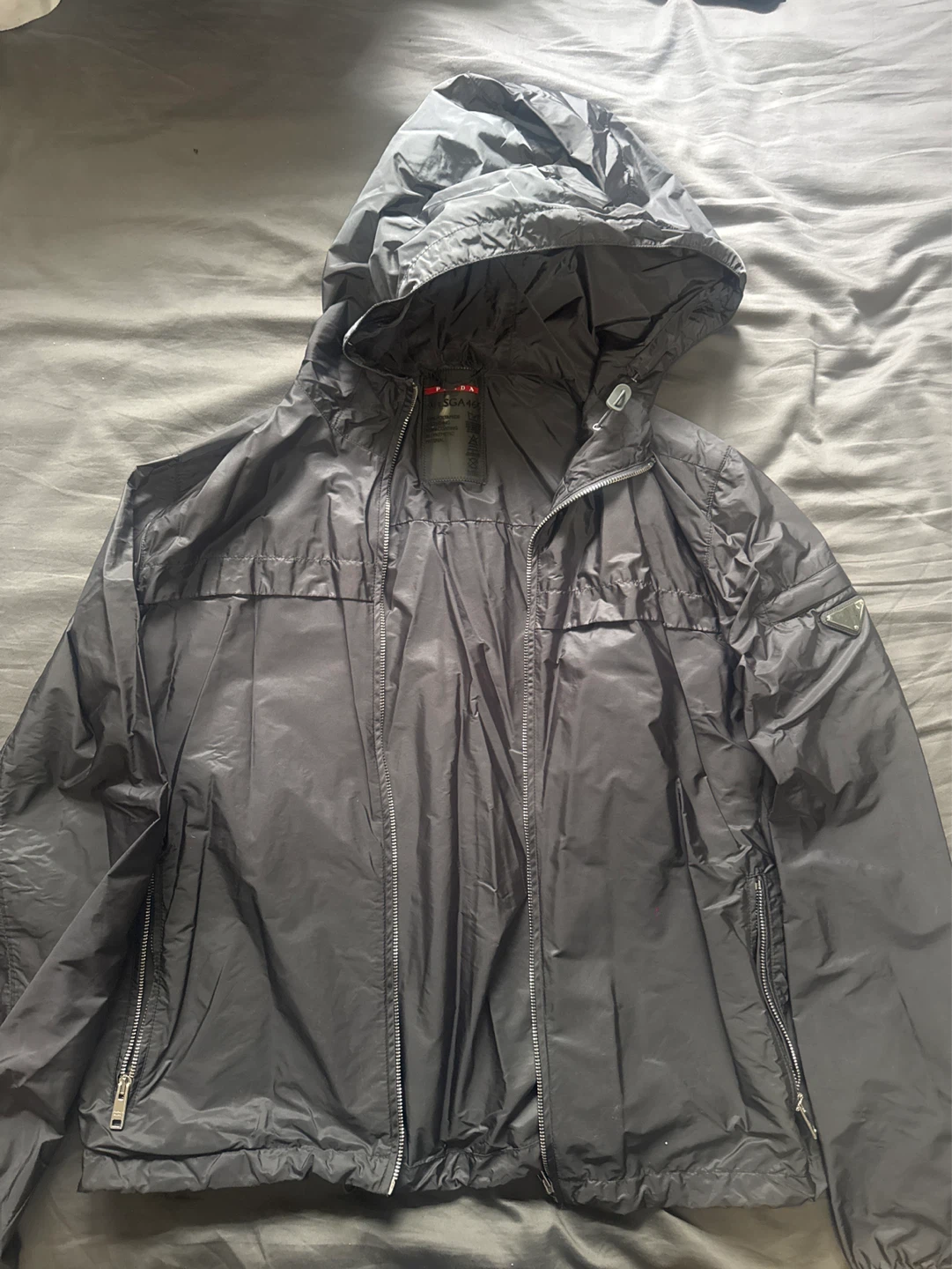 Men’s Prada Lightweight Hooded Jacket